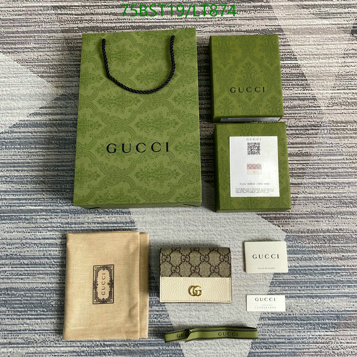 Gucci Bag-(Mirror)-Wallet-,Code: LTB874,$: 75USD