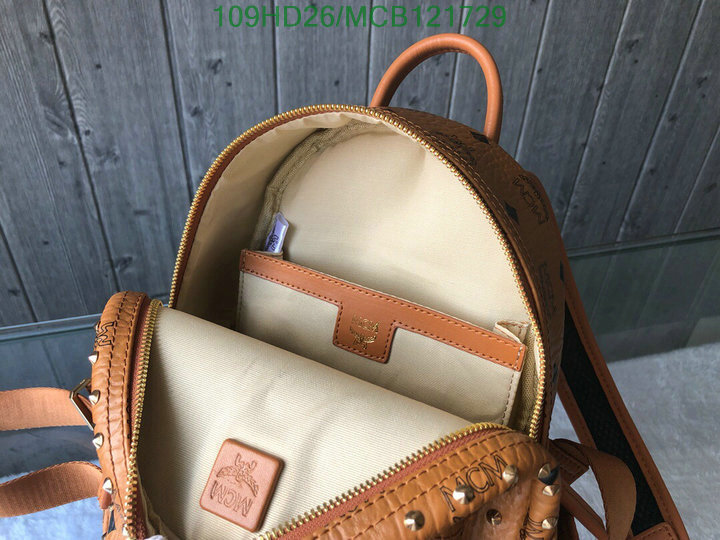 MCM Bag-(Mirror)-Backpack-,Code: MCB121729,$: 109USD