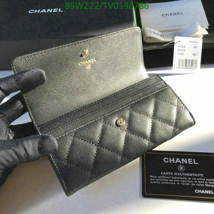 Chanel Bags ( 4A )-Wallet-,Code: TV0130786,$: 89USD