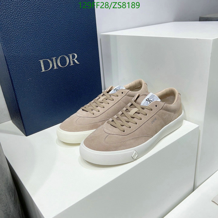 Men shoes-Dior, Code: ZS8189,$: 129USD