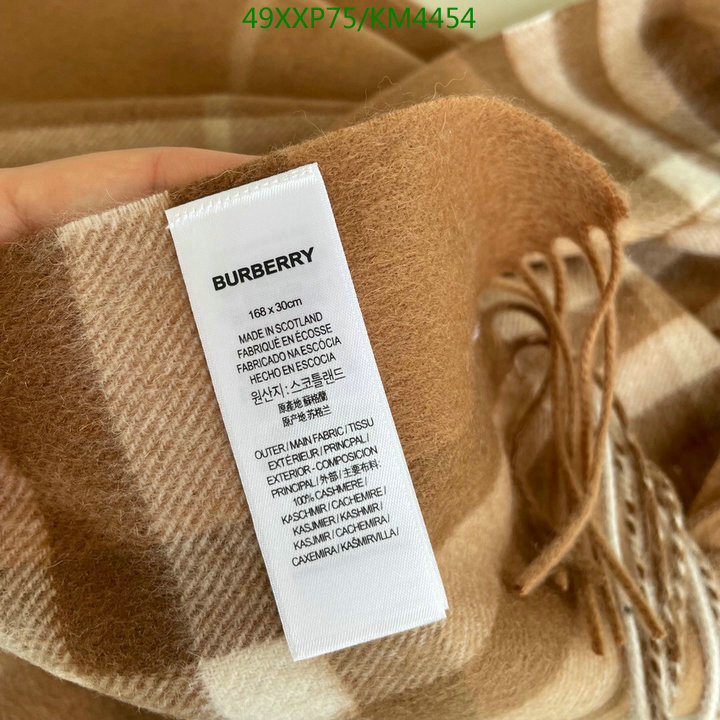 Scarf-Burberry, Code: KM4454,$: 49USD