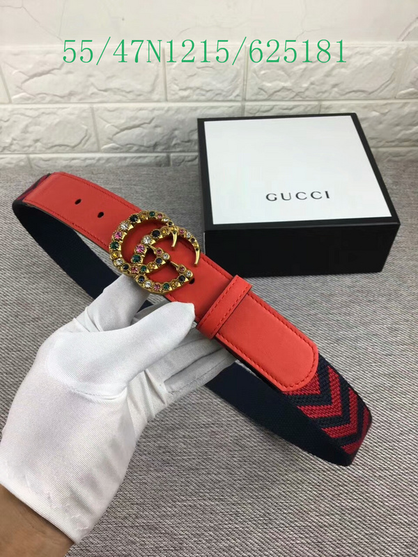 Belts-Gucci, Code： GGP010402,$: 55USD