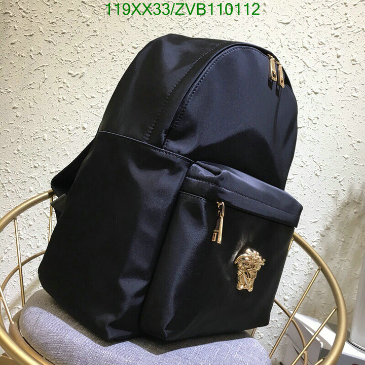 Versace Bag-(Mirror)-Backpack-,Code: ZVB110112,$:119USD