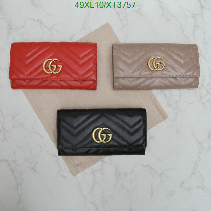 Gucci Bag-(4A)-Wallet-,Code: XT3757,$: 49USD