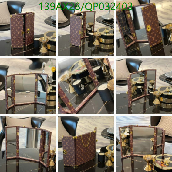 LV Bags-(Mirror)-Makeup Mirror-,Code: QP032403,$: 199USD