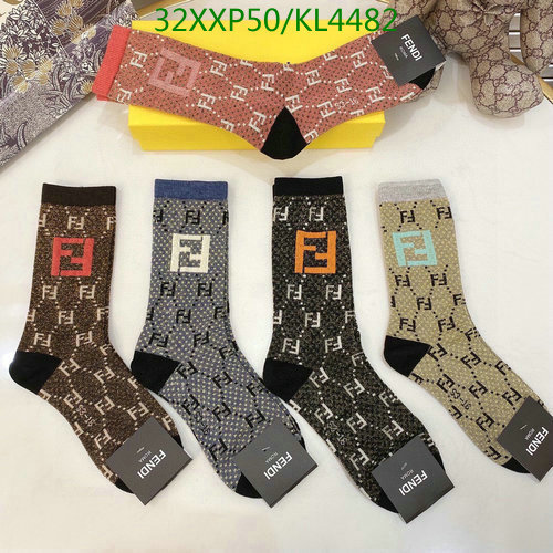 Sock-Fendi, Code: KL4482,$: 32USD