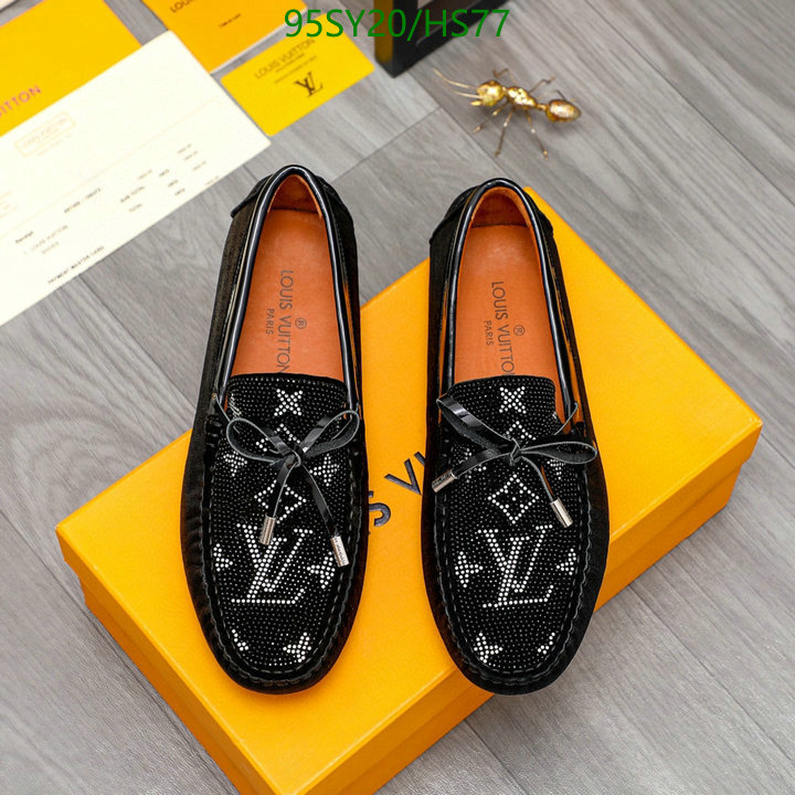 Men shoes-LV, Code: HS77,$: 95USD