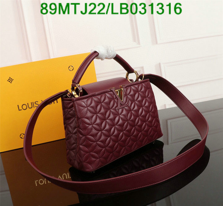 LV Bags-(4A)-Handbag Collection-,Code: LB031316,$: 89USD