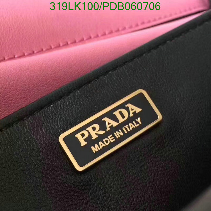 Prada Bag-(Mirror)-Diagonal-,Code: PDB060706,$: 319USD