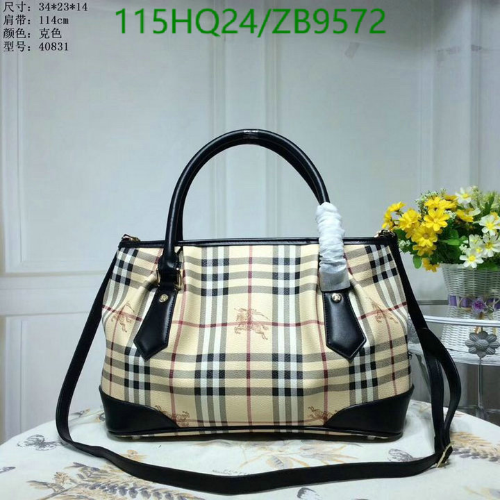 Burberry Bag-(4A)-Handbag-,Code: ZB9572,$: 115USD