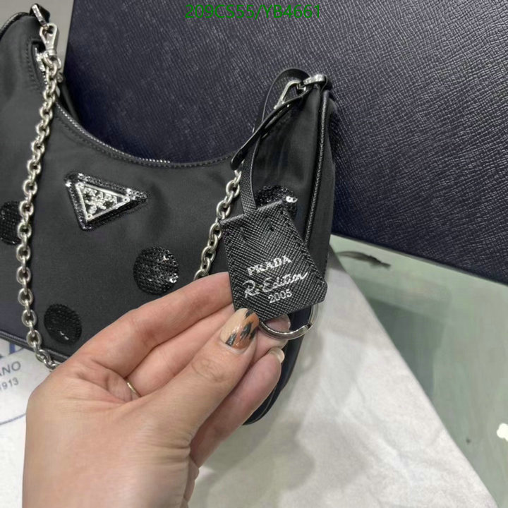 Prada Bag-(Mirror)-Re-Edition 2005,Code: YB4661,$: 209USD