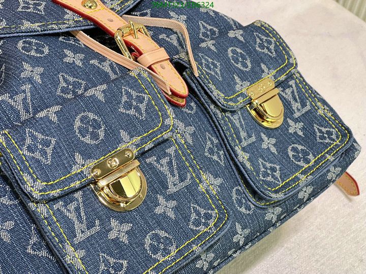 LV Bags-(4A)-Backpack-,Code: ZB6324,$: 99USD