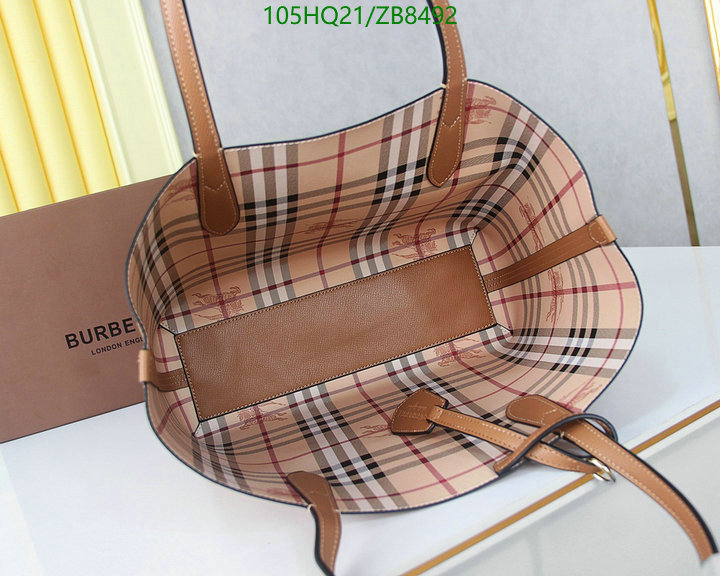 Burberry Bag-(4A)-Handbag-,Code: ZB8492,$: 105USD