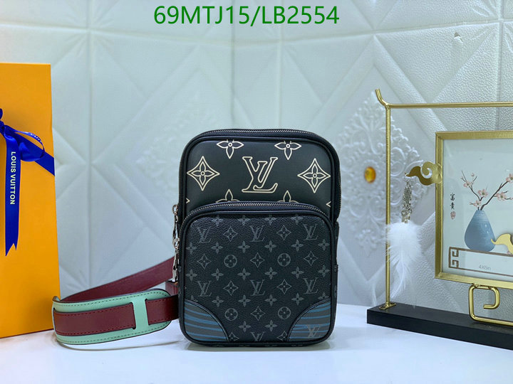 LV Bags-(4A)-Pochette MTis Bag-Twist-,Code: LB2554,$: 69USD