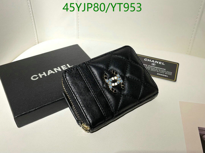 Chanel Bags ( 4A )-Wallet-,Code: YT953,$: 45USD