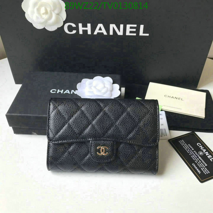 Chanel Bags ( 4A )-Wallet-,Code: TV0130814,$: 89USD