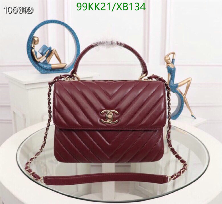 Chanel Bags ( 4A )-Diagonal-,Code: XB134,$: 99USD