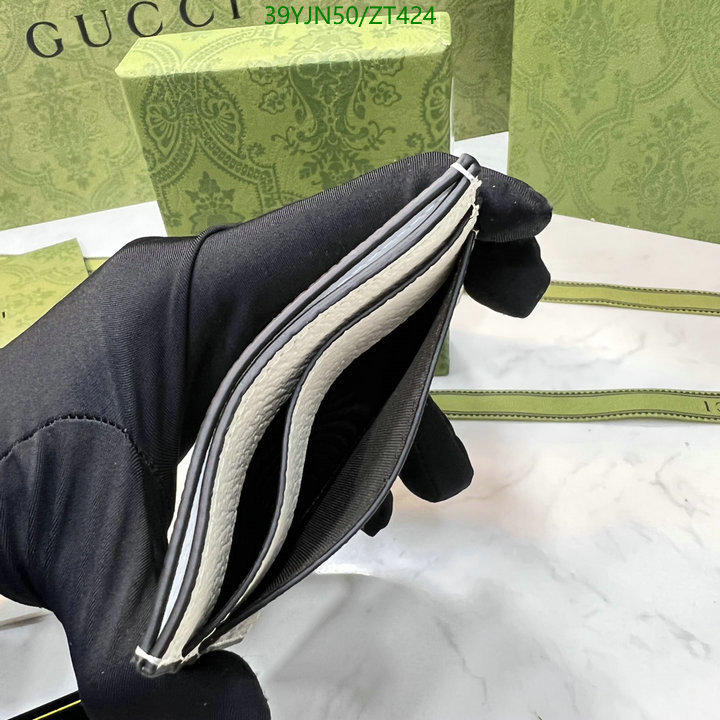 Gucci Bag-(4A)-Wallet-,Code: ZT424,$: 39USD