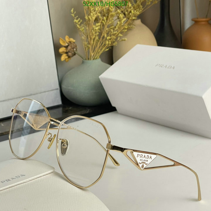 Glasses-Prada, Code: HG5807,$: 52USD