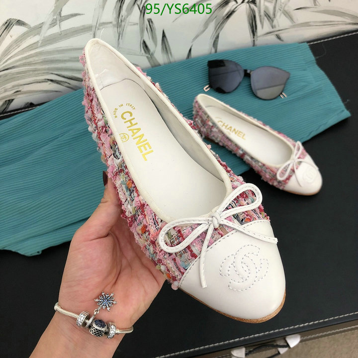 Chanel-Ballet Shoes,Code: YS6405,$: 95USD