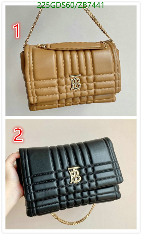 Burberry Bag-(Mirror)-Diagonal-,Code: ZB7441,$: 225USD