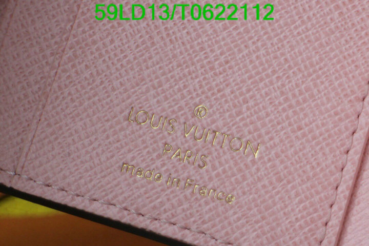 LV Bags-(Mirror)-Wallet-,Code: T0622112,$: 59USD