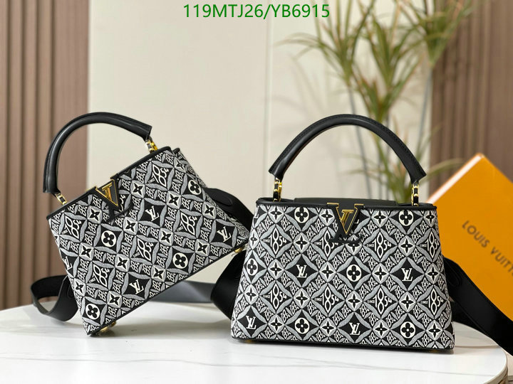 LV Bags-(4A)-Handbag Collection-,Code: YB6915,