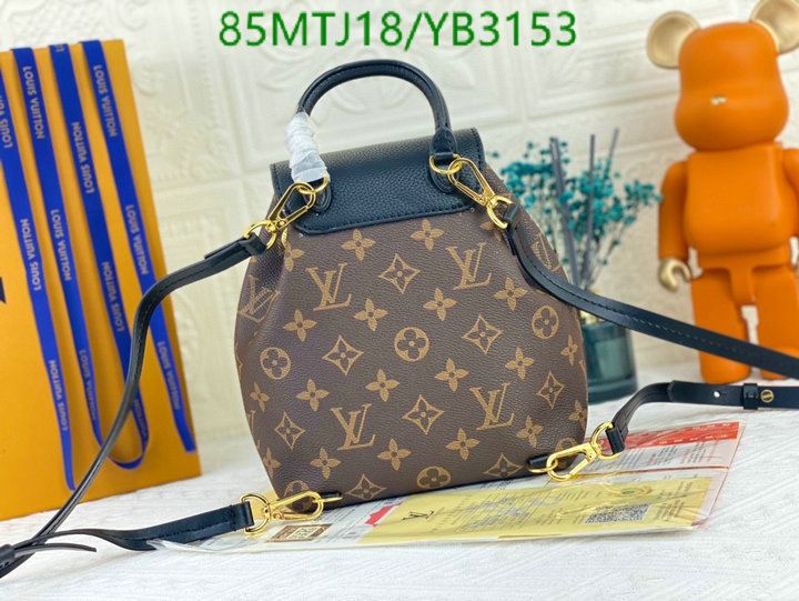 LV Bags-(4A)-Backpack-,Code: YB3153,$: 85USD