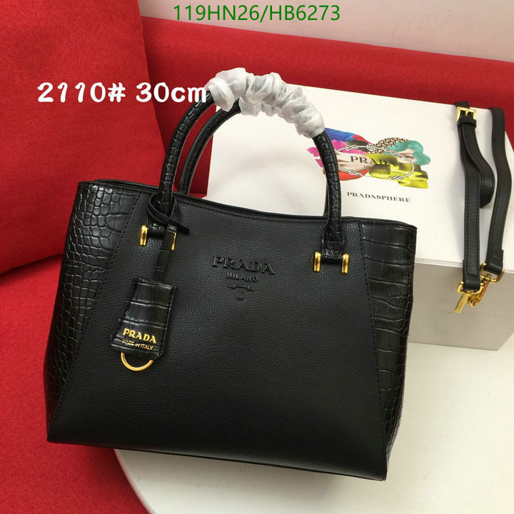 Prada Bag-(4A)-Handbag-,Code: HB6273,$: 119USD