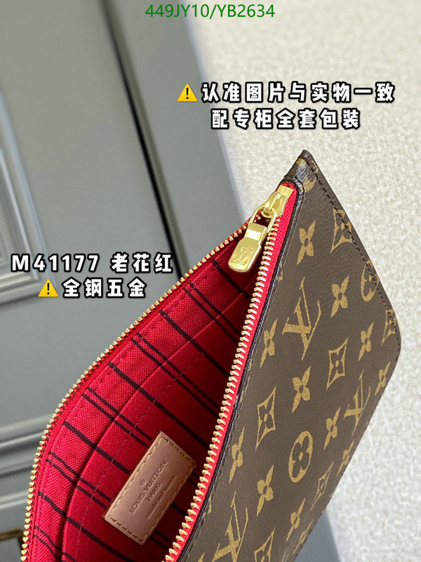 LV Bags-(Mirror)-Neverfull-,Code: YB2634,$: 449USD