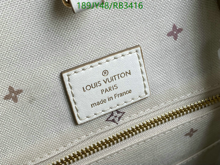 LV Bags-(Mirror)-Handbag-,Code: RB3416,$: 189USD