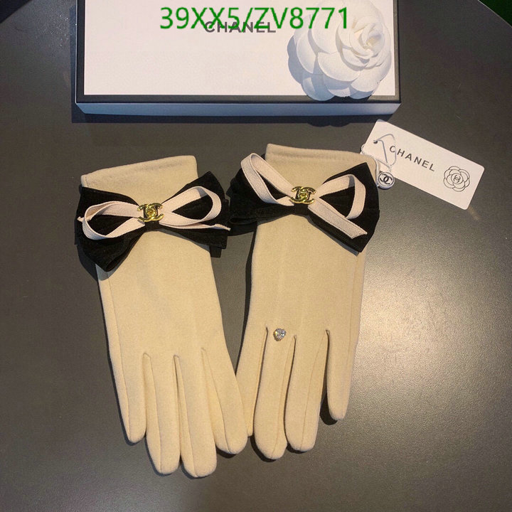 Gloves-Chanel, Code: ZV8771,$: 39USD