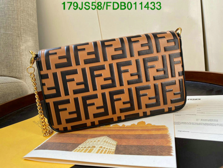 Fendi Bag-(Mirror)-Diagonal-,Code: FDB011433,$: 179USD