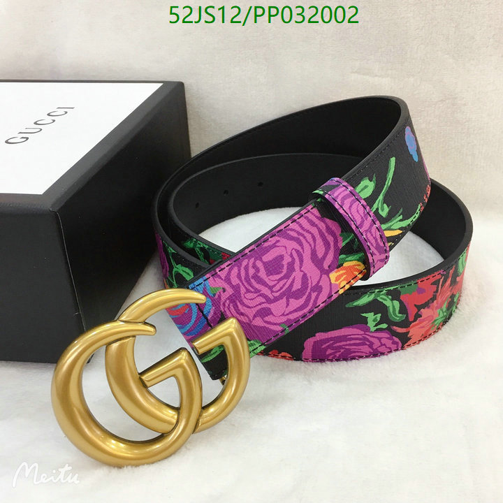 Belts-Gucci, Code: PP032002,$: 52USD