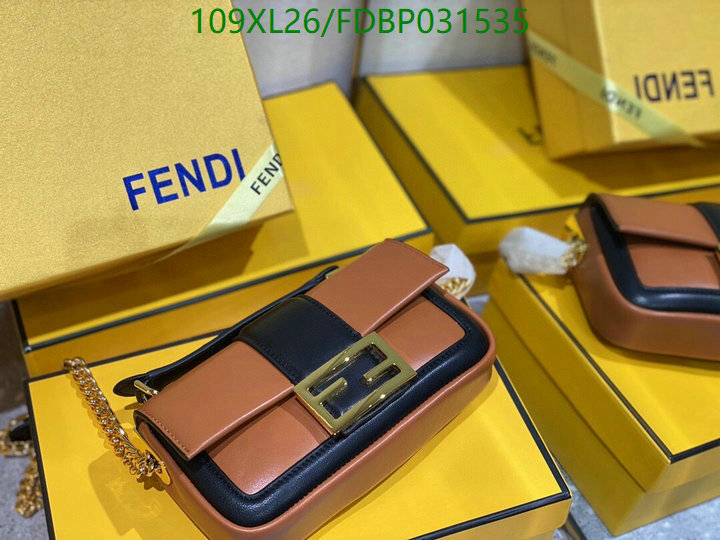 Fendi Bag-(4A)-Baguette-,Code: FDBP031535,$: 109USD