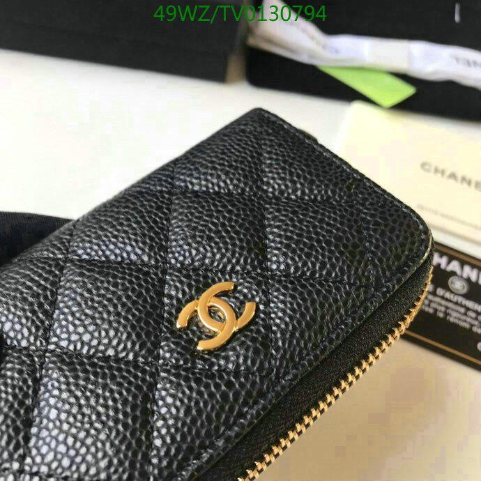 Chanel Bags ( 4A )-Wallet-,Code: TV0130794,$: 49USD