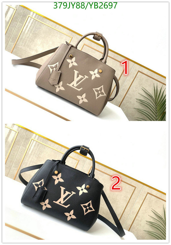 LV Bags-(Mirror)-Handbag-,Code: YB2697,$: 379USD