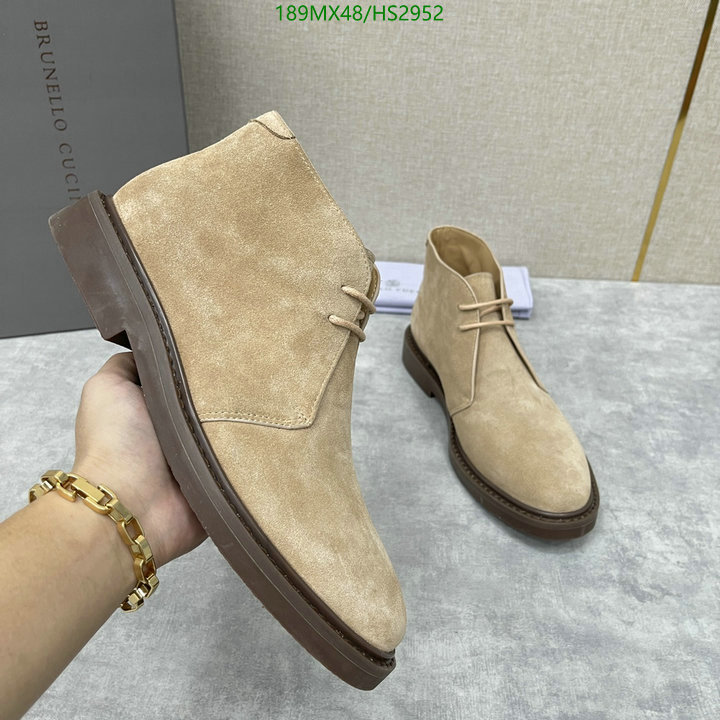 Men shoes-Boots, Code: HS2952,$: 189USD