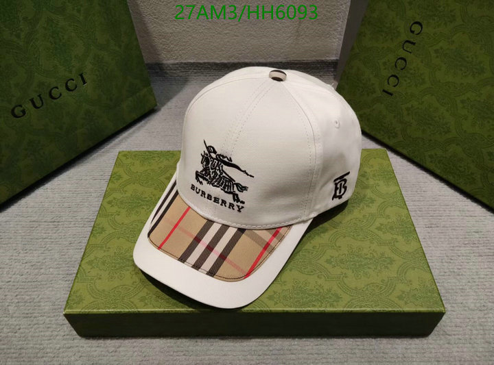 Cap -(Hat)-Burberry, Code: HH6093,$: 27USD