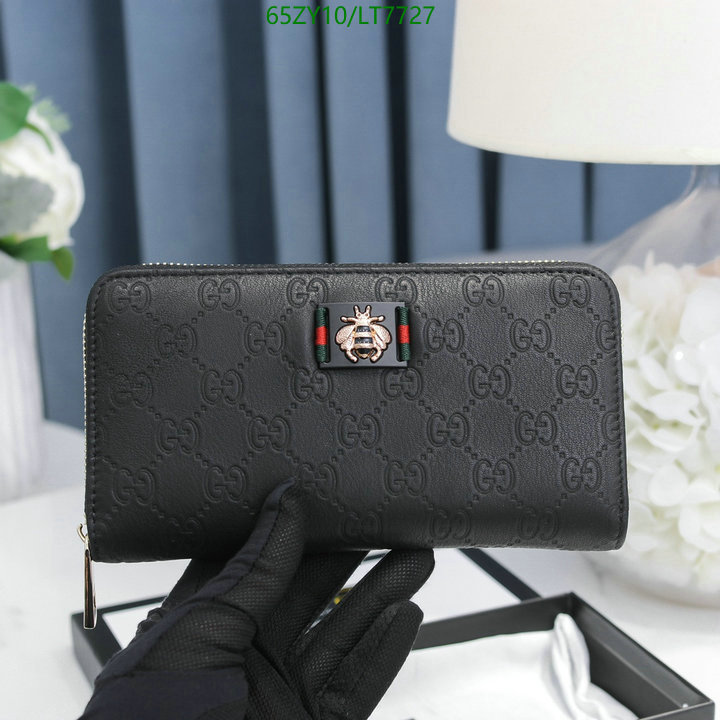 Gucci Bag-(4A)-Wallet-,Code: LT7727,$: 65USD