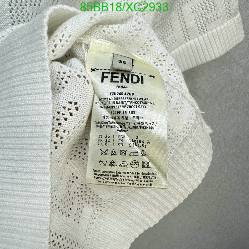 Clothing-Fendi, Code: XC2933,$: 85USD