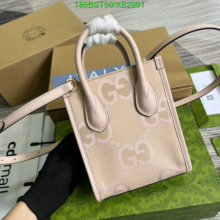 Gucci Bag-(Mirror)-Diagonal-,Code: XB2991,$: 185USD