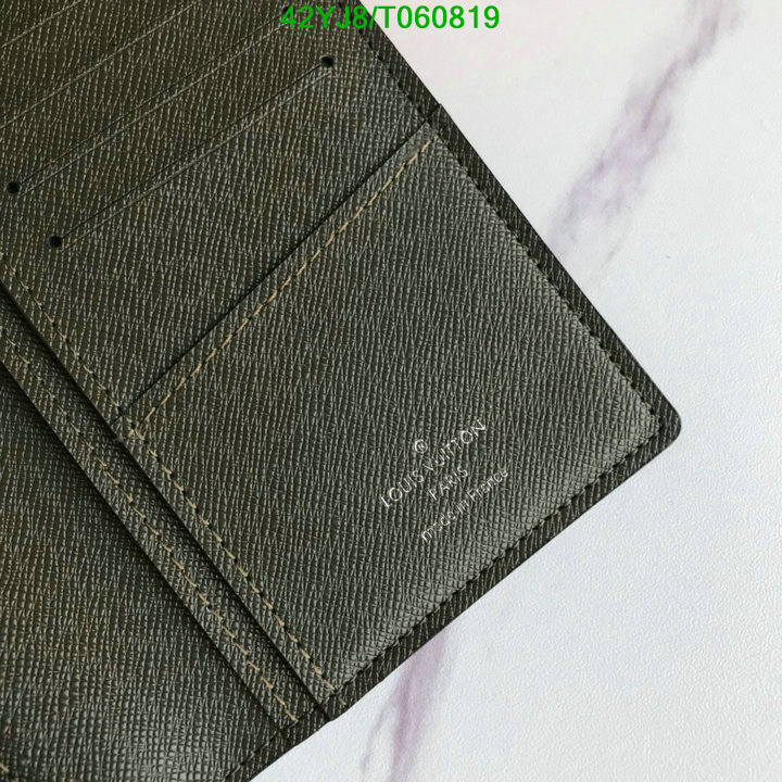 LV Bags-(4A)-Wallet-,Code: T060819,$: 42USD