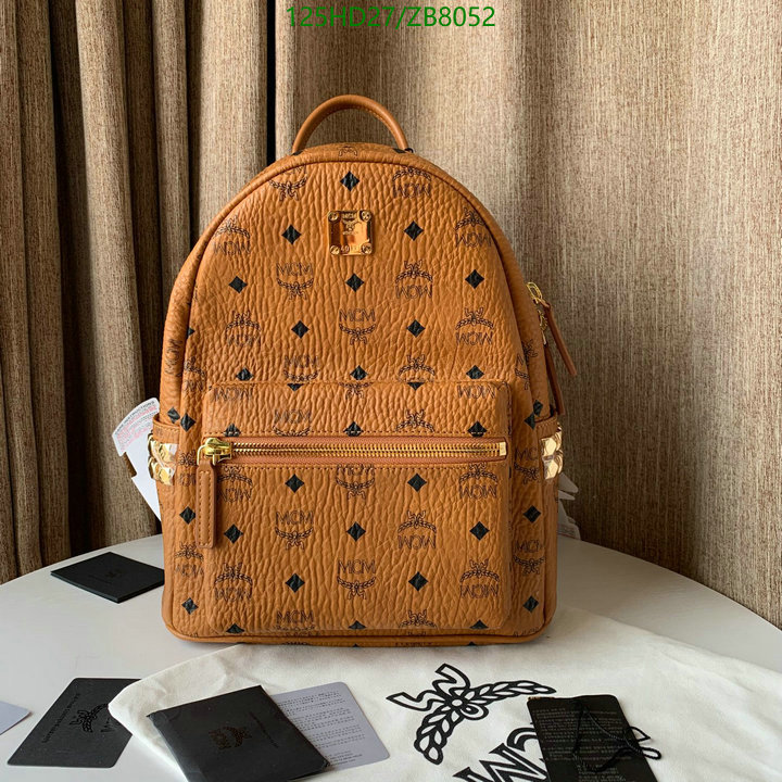 MCM Bag-(Mirror)-Backpack-,Code: ZB8052,$: 125USD