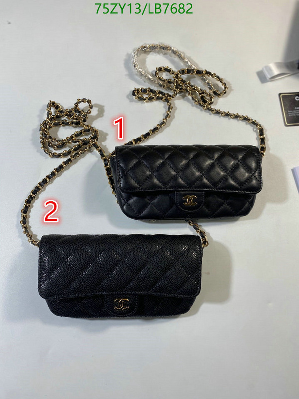 Chanel Bags ( 4A )-Diagonal-,Code: LB7682,$: 75USD