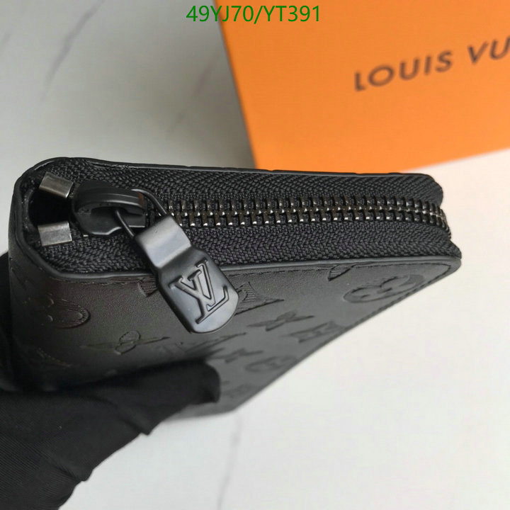 LV Bags-(4A)-Wallet-,Code: YT391,$: 49USD