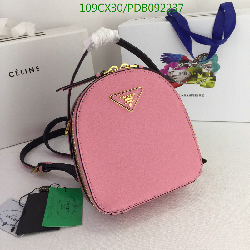 Prada Bag-(4A)-Backpack-,Code: PDB092237,$:109USD