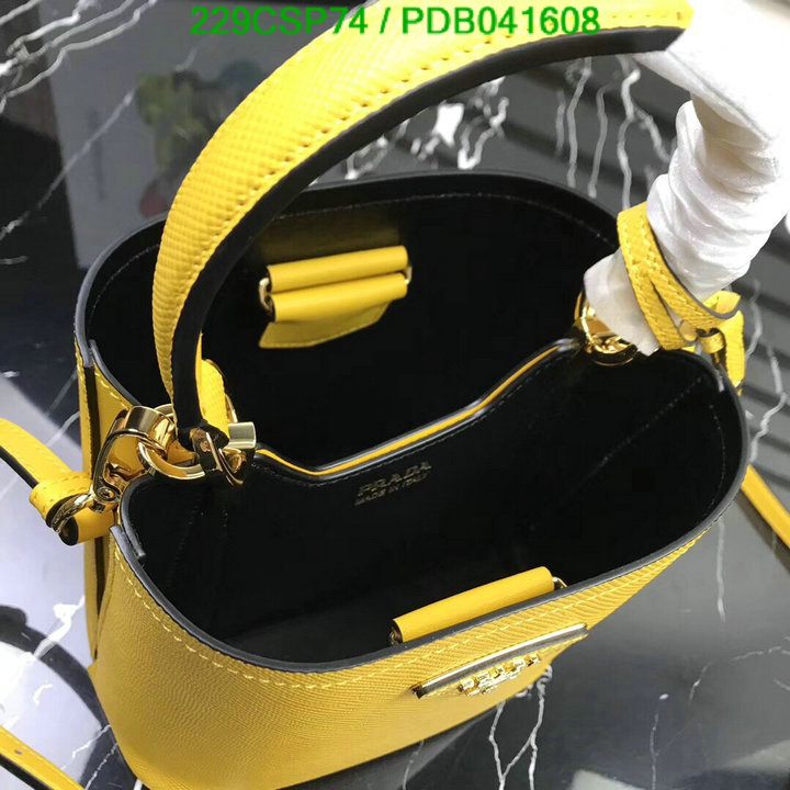 Prada Bag-(Mirror)-Diagonal-,Code: PDB041608,$: 229USD