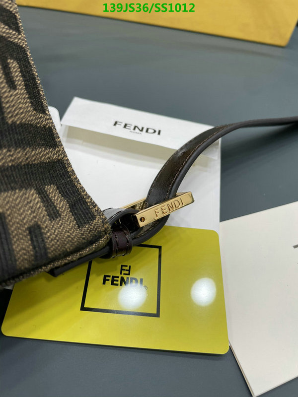 Fendi Bag-(Mirror)-Handbag-,Code: SS1012,