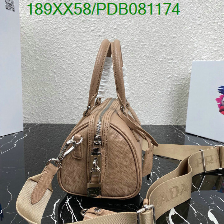 Prada Bag-(Mirror)-Diagonal-,Code:PDB081174,$:189USD